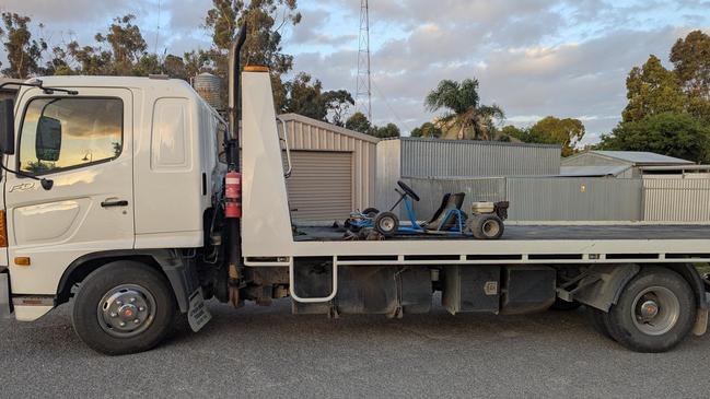 Impounded Bordertown go kart. Picture: SA Police