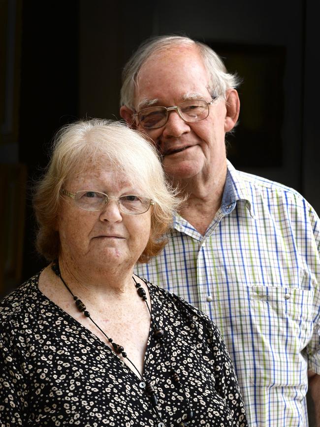 The parents of Major Stuart McCarthy, Lee and Brian