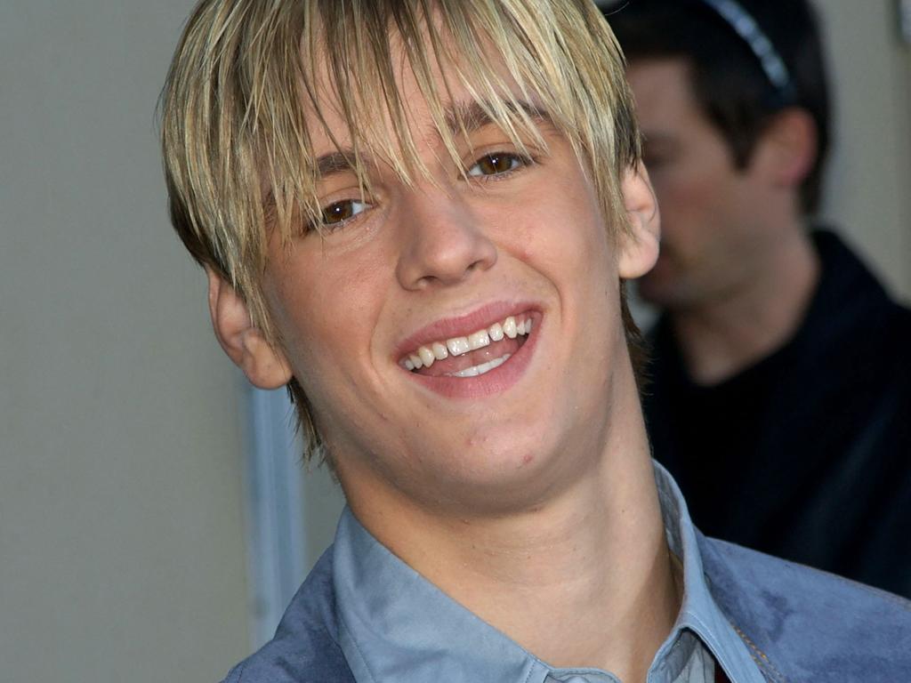 Aaron Carter began his pop career at the age of nine. Picture: Chris Delmas / AFP