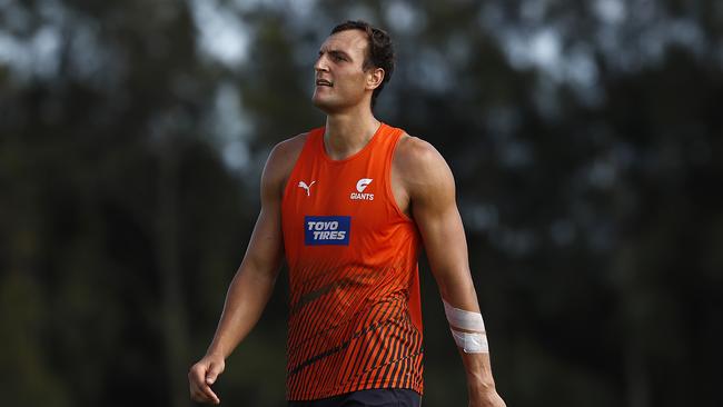 Braydon Preuss is set to lead the Giants’ ruck division next year.