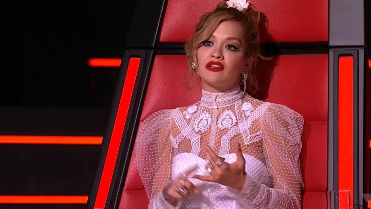 The Voice Rita Ora Criticises Jess Mauboys Song Choice Au 6439