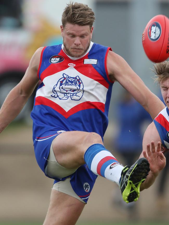 Michael Florance in action for North Heidelberg. Picture: David Crosling