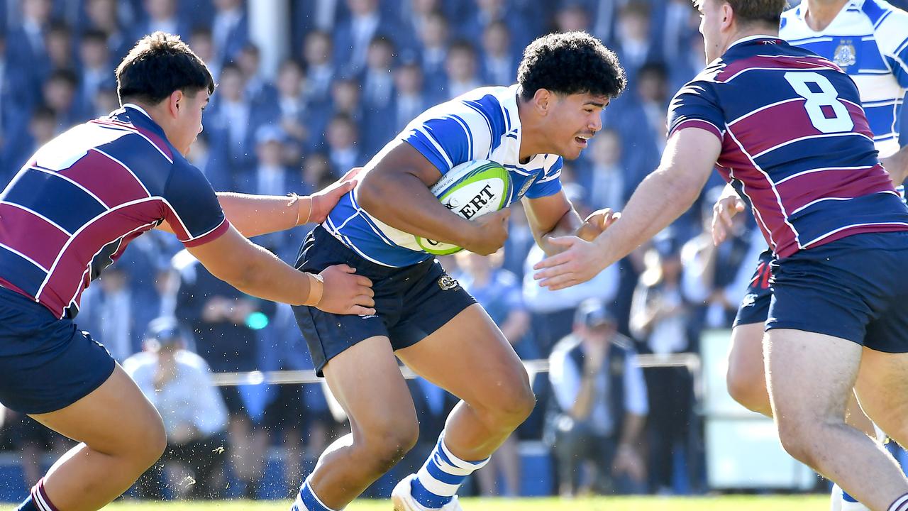 2022 GPS First XV rugby schoolboy round 1 Nudgee College v The Southport School, Terrace v Churchie, Toowoomba Grammar v Ipswich Grammar The Courier Mail
