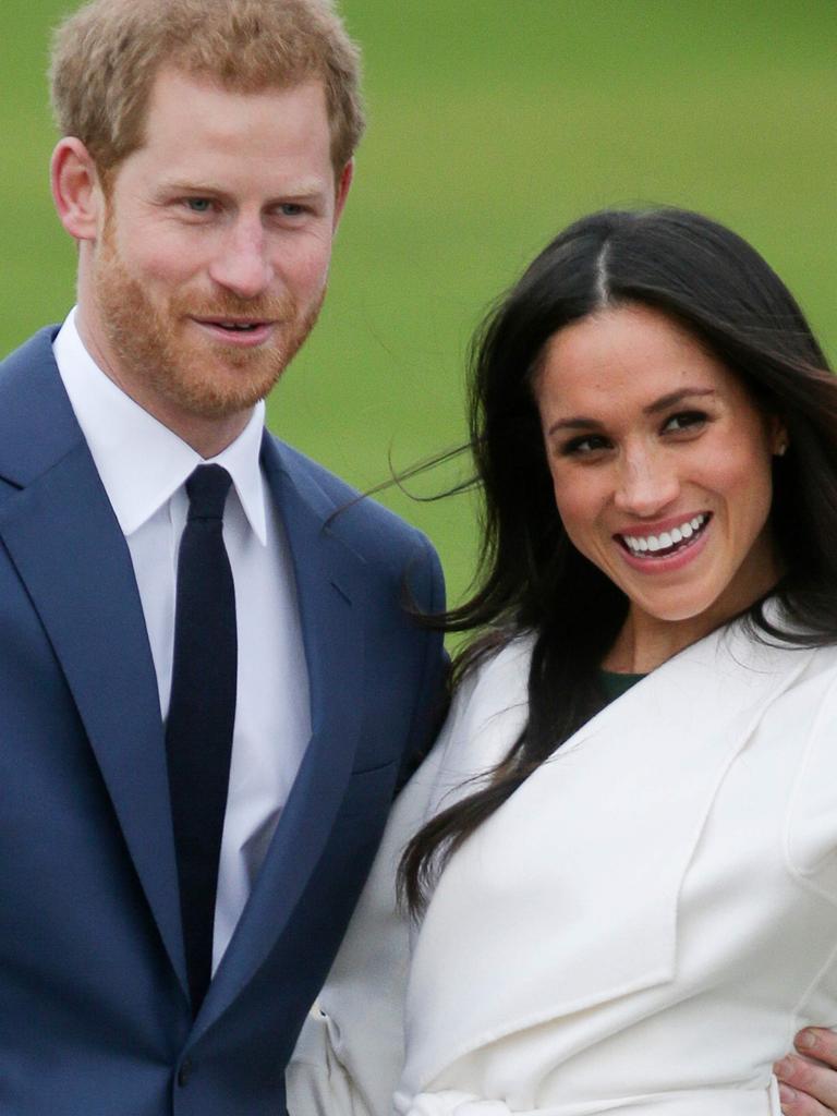 The couple now live in America. Picture: Daniel Leal-Olivas/AFP