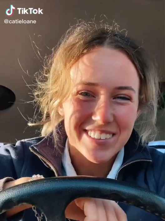 Catie was an inspiration to many young women through sharing her love of agriculture on TikTok.