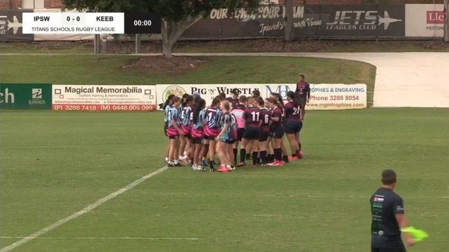 REPLAY: 2021 Titans schools League - Girls Div 1 Yr 7/8 Ipswich v Keebra Park