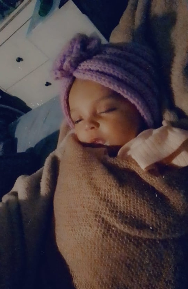 Ryveriah-Marie Frances Mccosh: Born on 22/10/2023, newborn Ryveriah-Marie is described by her mum, Danielle Buxton, as having a cute little smile that make her eyes sparkle, and a little huff when she is really relaxed.“She loves to be curled up kinda like a cocoon,” Danielle said. “The day I was going to change her name, my waters broke while I was at BCF, so her name is actually meant to be.”
