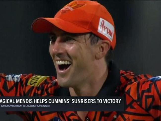 Magic grab helps Cummins' SRH to victory