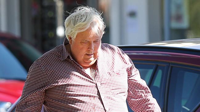 Clive Palmer on the Gold Coast this week. Picture: Lyndon Mechielsen