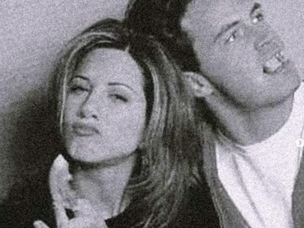 One of the images of Matthew Perry posted by Jennifer Aniston. Picture: Instagram