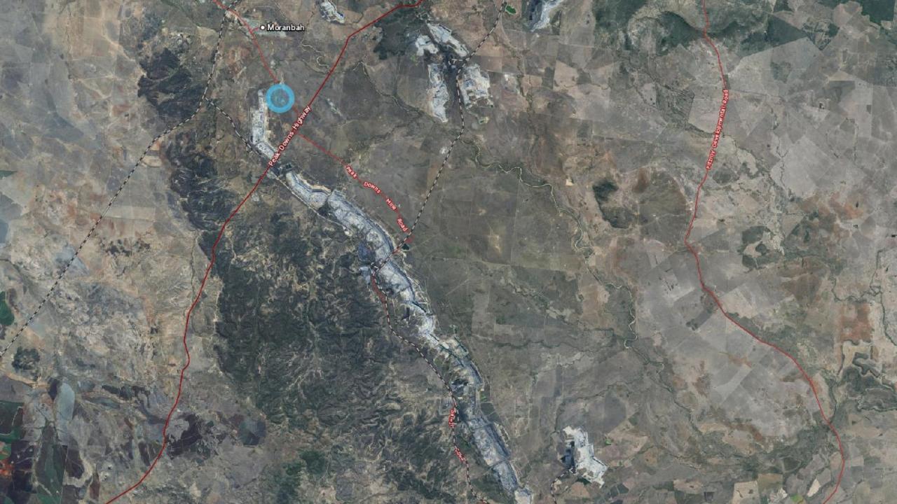 An aerial image of the Peak Downs mine. Pic: State of Queensland 2023
