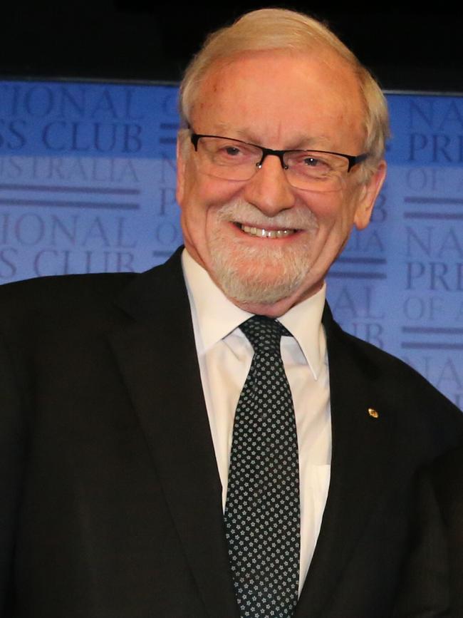 Chancellor of ANU and former foreign minister Gareth Evans. Picture: Ray Strange.