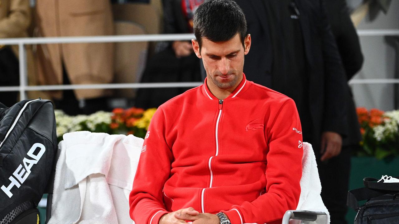 Novak Djokovic is concerned by the problem. (Photo by Anne-Christine POUJOULAT / AFP)