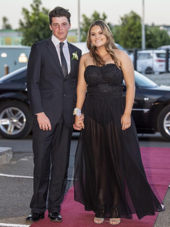 Liam Florance and Tia Baratta. St Ursula's College formal. Friday. 20th Nov 2020