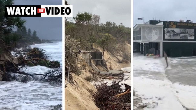 Watch: Wild weather rips through east coast