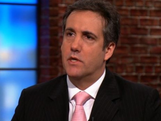 Donald Trump’s personal lawyer Michael Cohen said he paid Stormy Daniels hush money out of his own pocket. Picture: Supplied