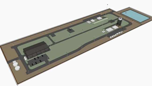 An artist's impression of the Whalers Way Orbital Launch Complex. Picture: Supplied