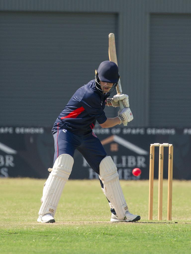 John Slack -Smith , Under-17 Surfers Paradise Div 1 v Broadbeach Robina Open Div 1 . Picture: Glenn Campbell