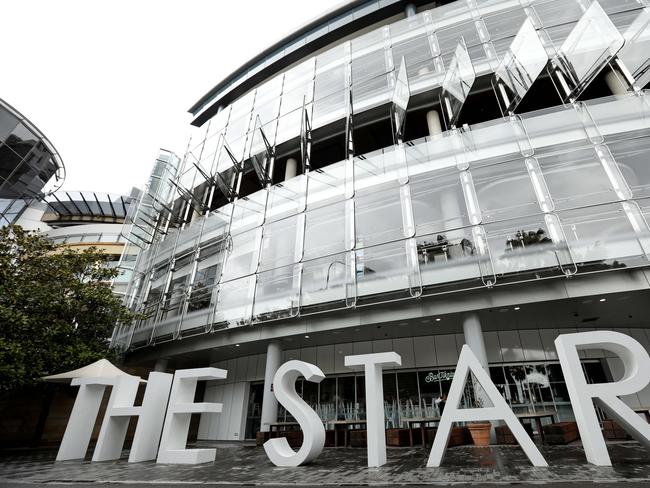 SYDNEY, AUSTRALIA - NewsWire Photos OCTOBER 17, 2022: The Star Casino building in Pyrmont. The Star Casino in Sydney as the gambling and hospitality giant is hit with a whopping $100m fine following a damning report into its ÃconfrontingÃ and ÃshockingÃ conduct.Picture: NCA NewsWire / Damian Shaw