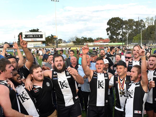 The Chics after the win. Photo: Roger Wyman.