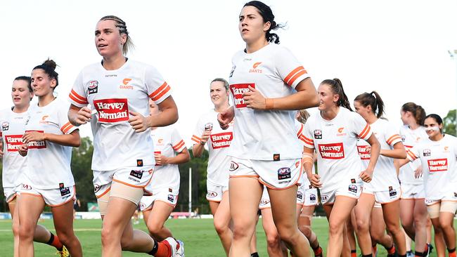 GWS was forced to cancel its final three training sessions of 2020.