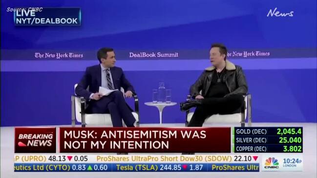 Elon Musk tells advertisers who left X: ‘Go f--- yourself’ (CNBC)