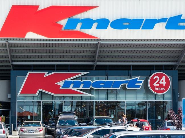 Melbourne, Australia - January 2, 2015: Kmart store in Burwood in suburban Melbourne. Kmart is a discount department store owned by Wesfarmers.