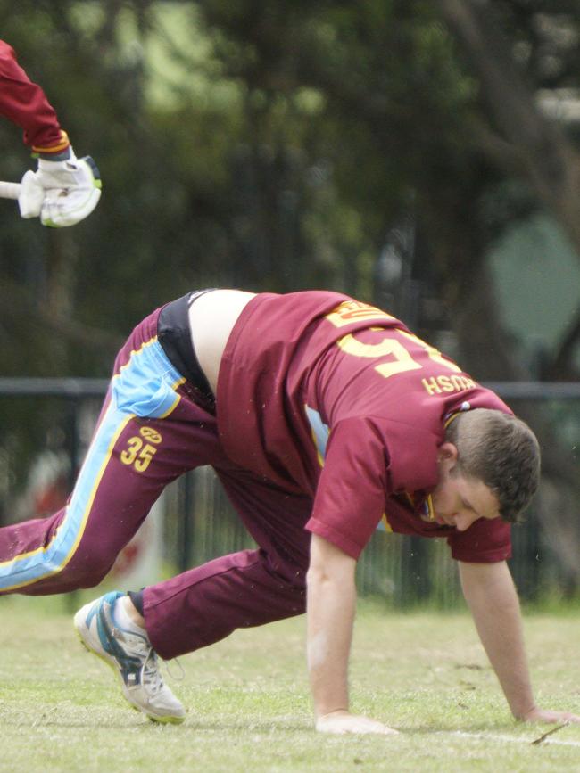 It can be hard work being a bowler. Picture: Valeriu Campan