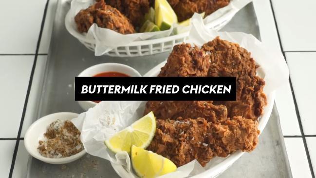 Buttermilk fried chicken