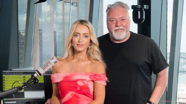 KIIS FM breakfast radio hosts Jackie 'O' Henderson and Kyle Sandilands. Picture -  Supplied