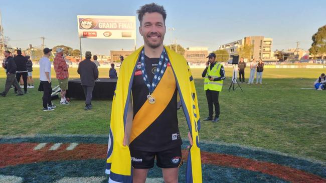 Grand final best-on-ground Matt Smith. Picture: Ben Higgins