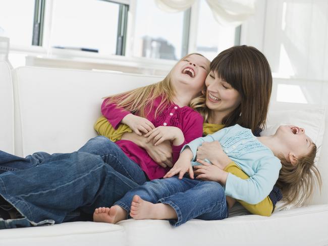 Generic image of a mother with her young children. Picture: Thinkstock