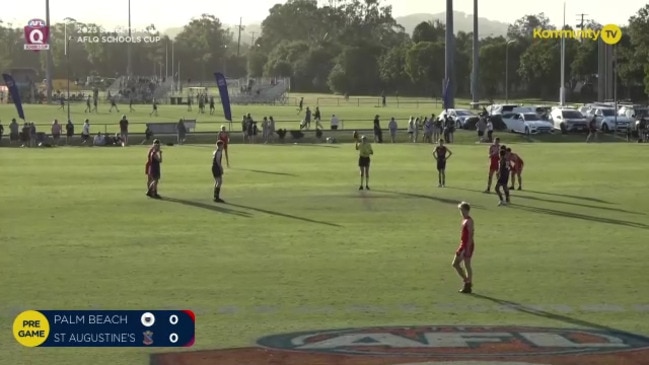 Replay: AFL Queensland Schools Cup State Finals Day 1 - Palm Beach Currumbin v St Augustine's (Junior Male PF)