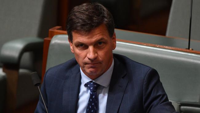 Opposition Treasury spokesman Angus Taylor. Picture: AAP Image/Mick Tsikas