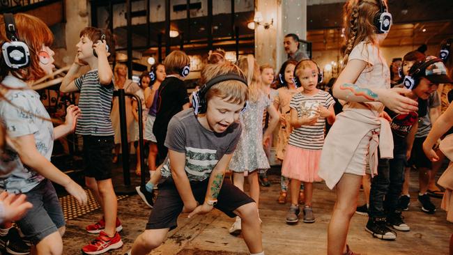 The Espy is running a school holiday program for kids, including a silent disco. Picture: Supplied