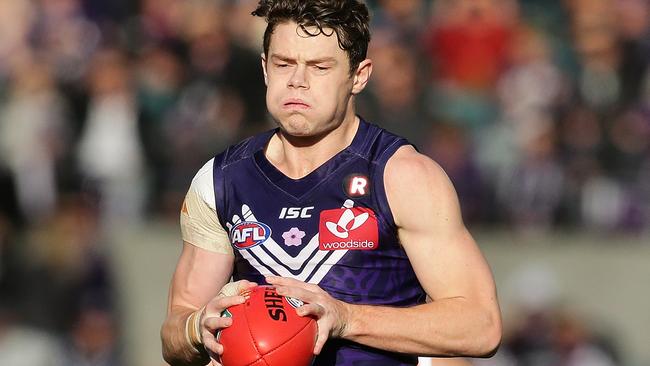 Docker Lachie Neale has been invited to the Brownlow. Picture: Will Russell/AFL Media/Getty Images