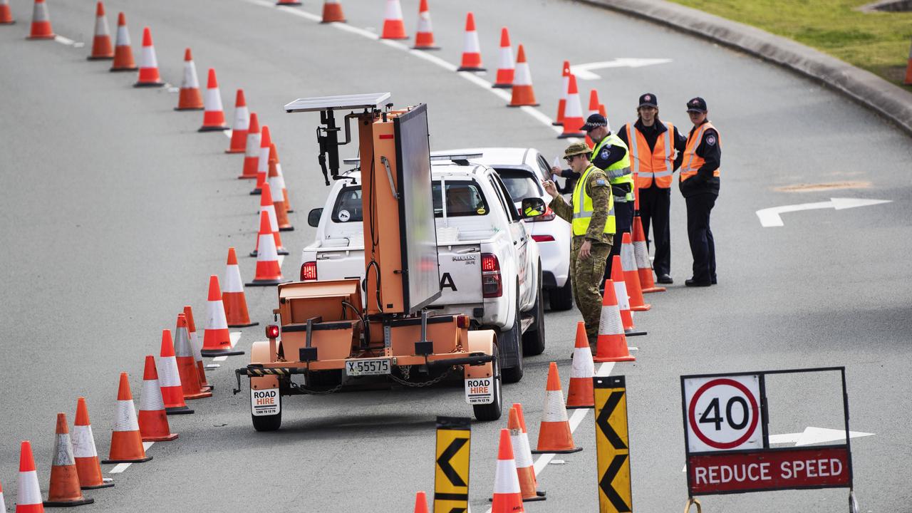 The Premier hinted at a full reopening to NSW on November 1 providing the state could go 28 days without a locally acquired transmission. Picture: NIGEL HALLETT