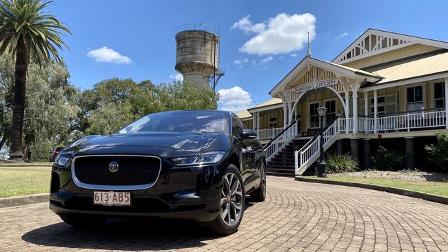 Driving the Jaguar I-Pace for the first time was quite literally an electrifying feeling. Photo: Hugh Suffell.