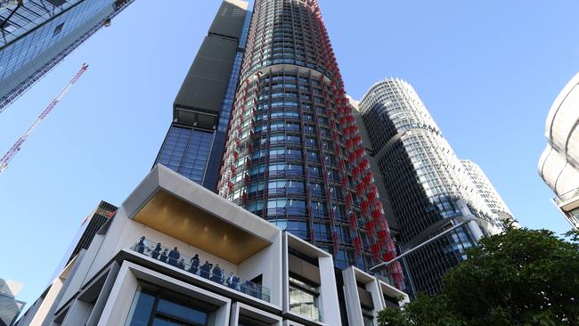 PwC offices at One International Towers, Barangaroo in Sydney. Picture: John Feder