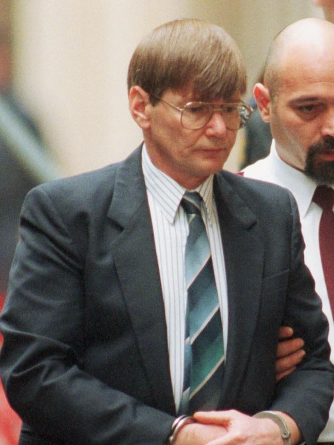 Dupas at his conviction for the murder of Nicole Patterson in 2000.