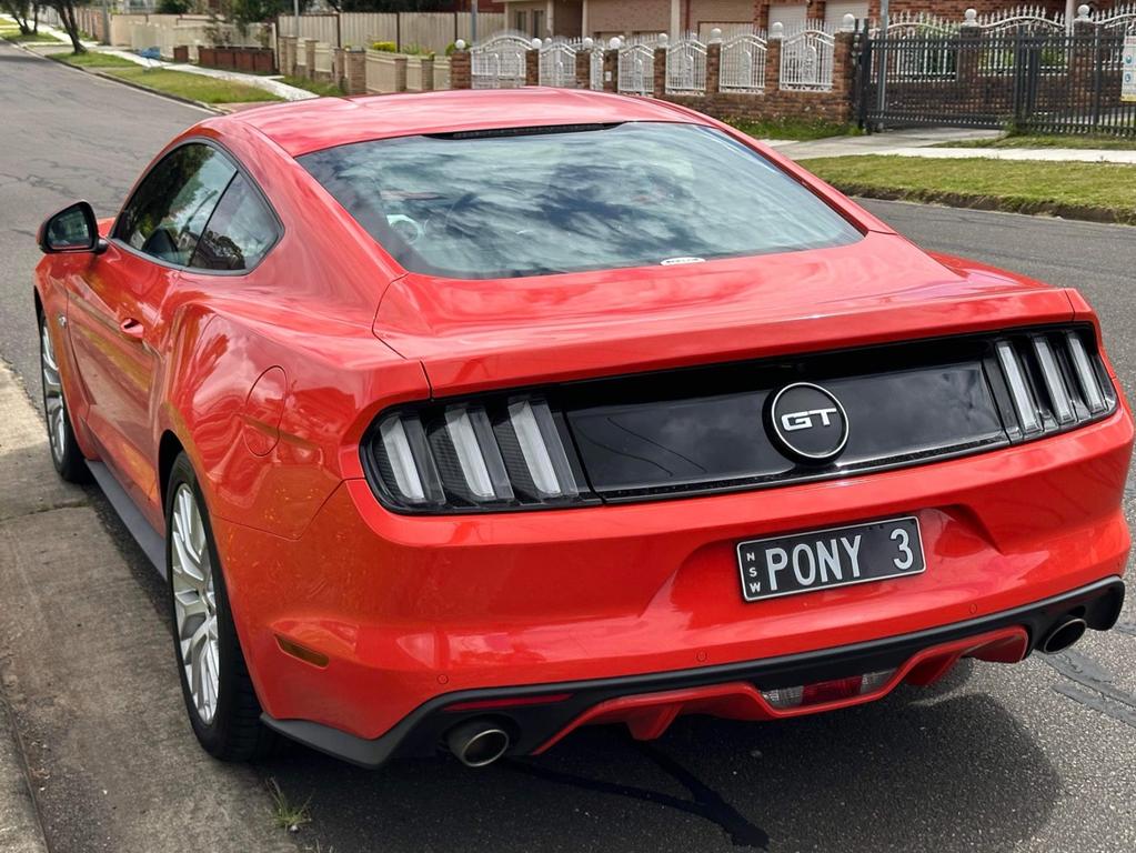 A Mustang GT owned by former premier Peter Collins.