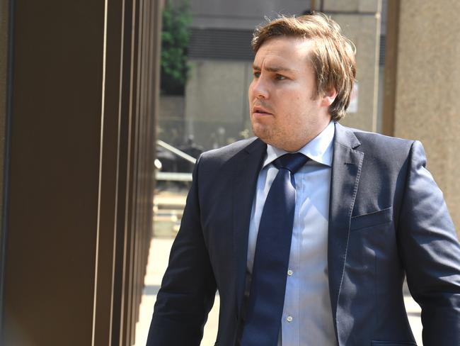 Adam Cranston was an alleged member of the Plutus payroll syndicate. Picture: AAP Image/Peter Rae