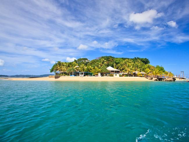 Vanuatu is dotted with tropical islands.
