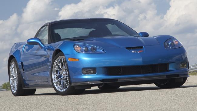 The supercharged V8 from the Corvette ZR1 is heading for the Commodore. Picture: Supplied.