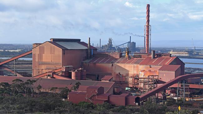 Uncertainty surrounds the future of the Whyalla steel works. Picture: Tom Huntley