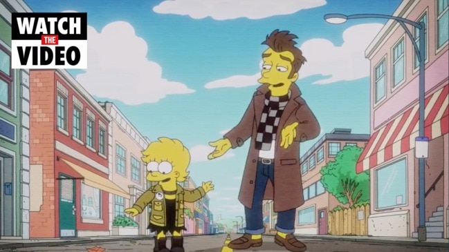 Parody of Morrissey on The Simpsons