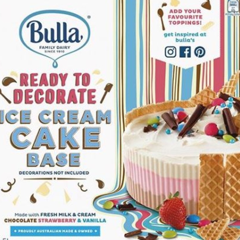 The Bulla ready to decorate cake base has been recalled.