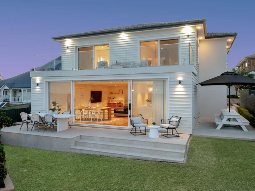 Luke Lewis and his wife Sonia have listed their Cronulla home. Picture: realestate.com.au