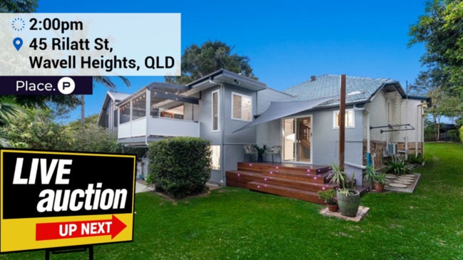 Replay: Brisbane house auctions - 45 Rilatt St, Wavell Heights