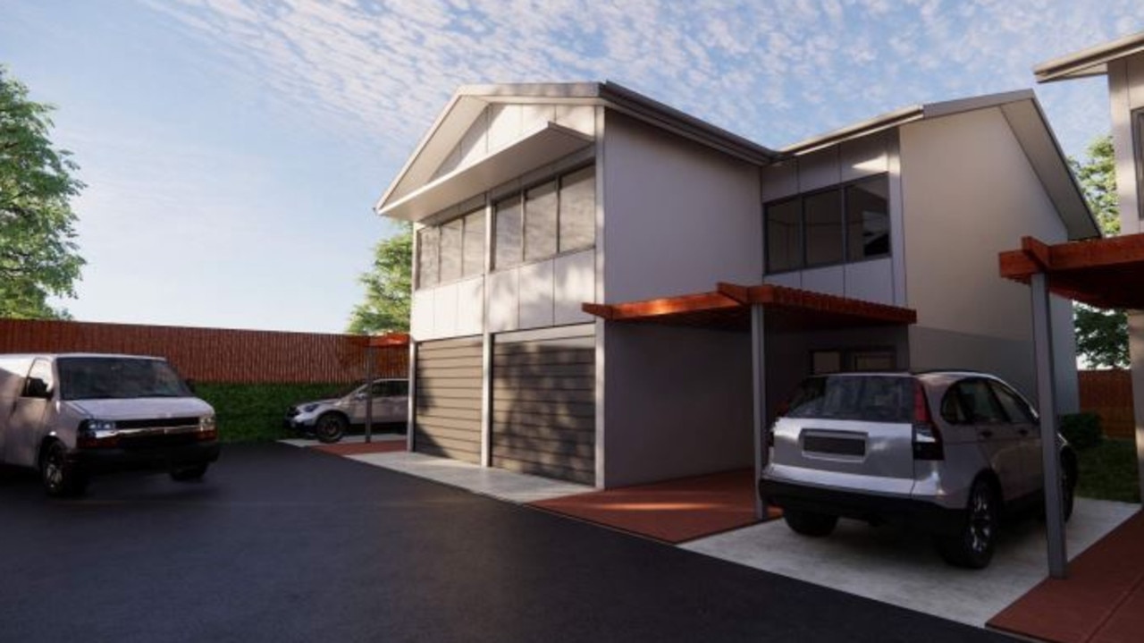 Designs submitted to Sunshine Coast Council as part of an application for a unit complex in Beerwah.